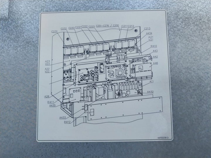 Abb Acs800-104-0580-7+C126+E205+V991 1000A