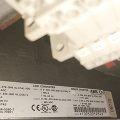 Abb Acs800-104-0580-7+C126+E205+V991