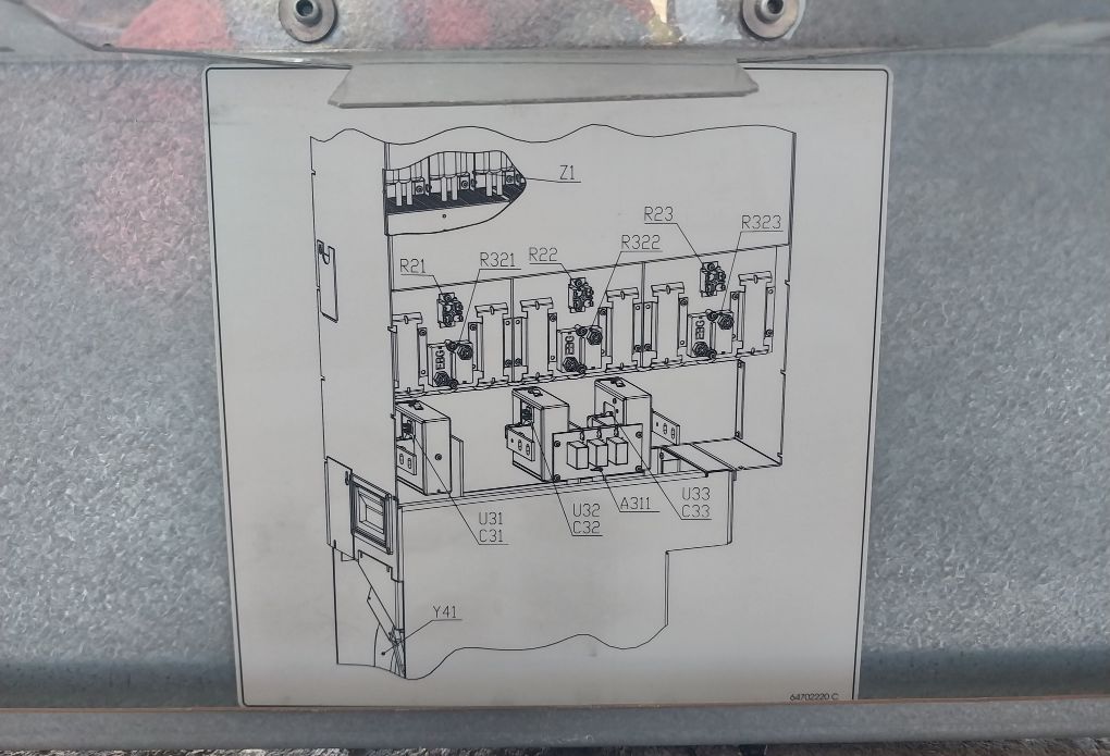 Abb Acs800-104-0580-7+C126+E205+V991 94V