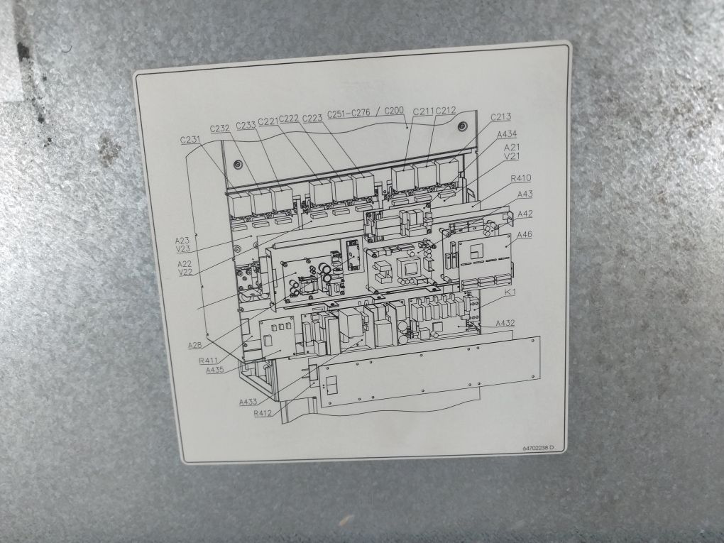 Abb Acs800-104-0580-7+C126+E205+V991 690 V