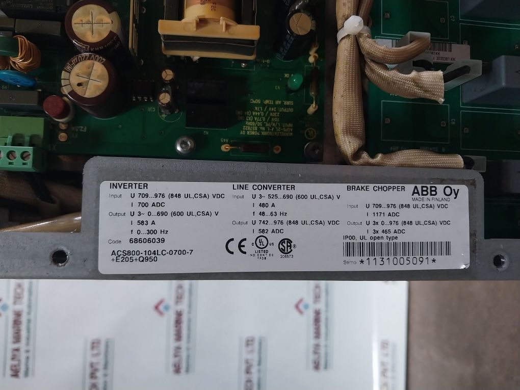 Abb Acs800-104Lc-0700-7+E205+Q950