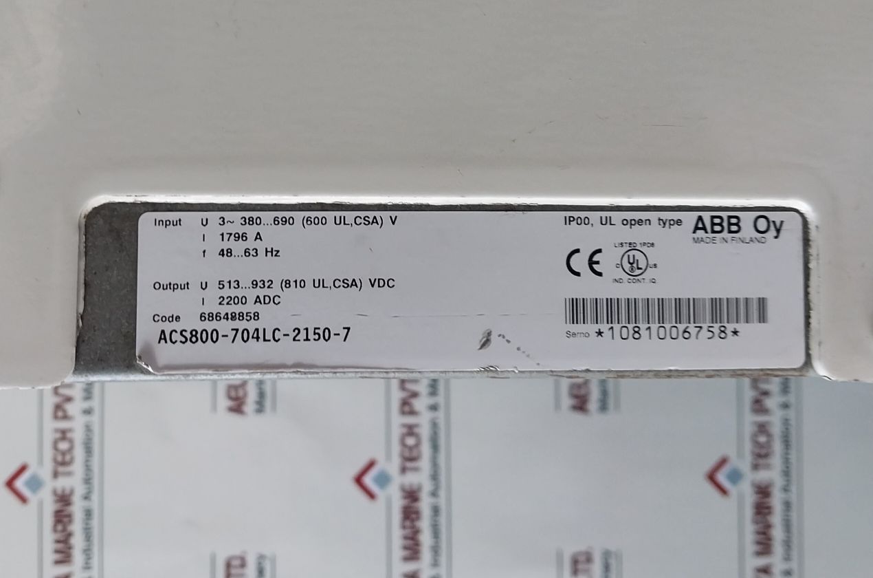 Abb Acs800-704Lc-2150-7