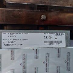 Abb Acs800-704Lc-2150-7 94V