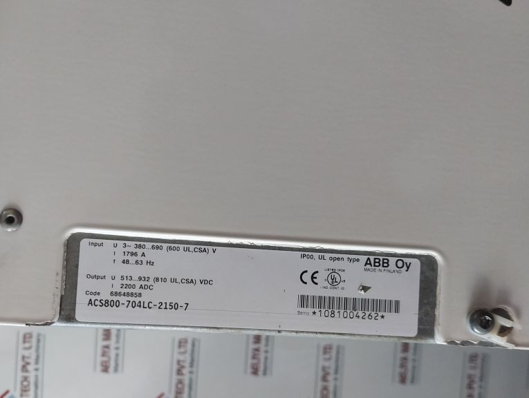 Abb Acs800-704Lc-2150-7 94V
