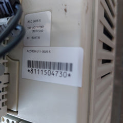 Abb Acs800-u11-0025-5 Drive Control Panel