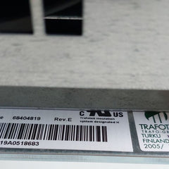 Abb Acs800-u11-0025-5 Trafotek Insulation Drive Control Panel