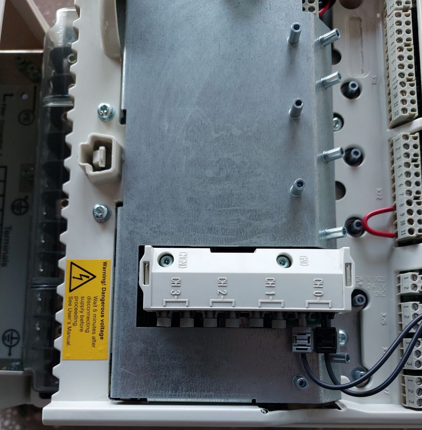 Abb Acs800-u11-0025-5 Trafotek Insulation Drive Control Panel