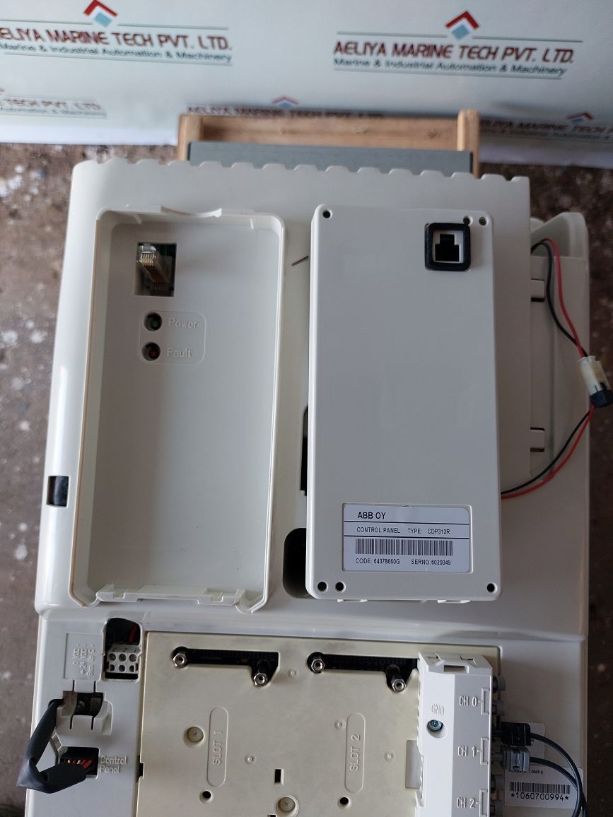 Abb Acs800-u11-0025-5 Trafotek Insulation Drive Control Panel