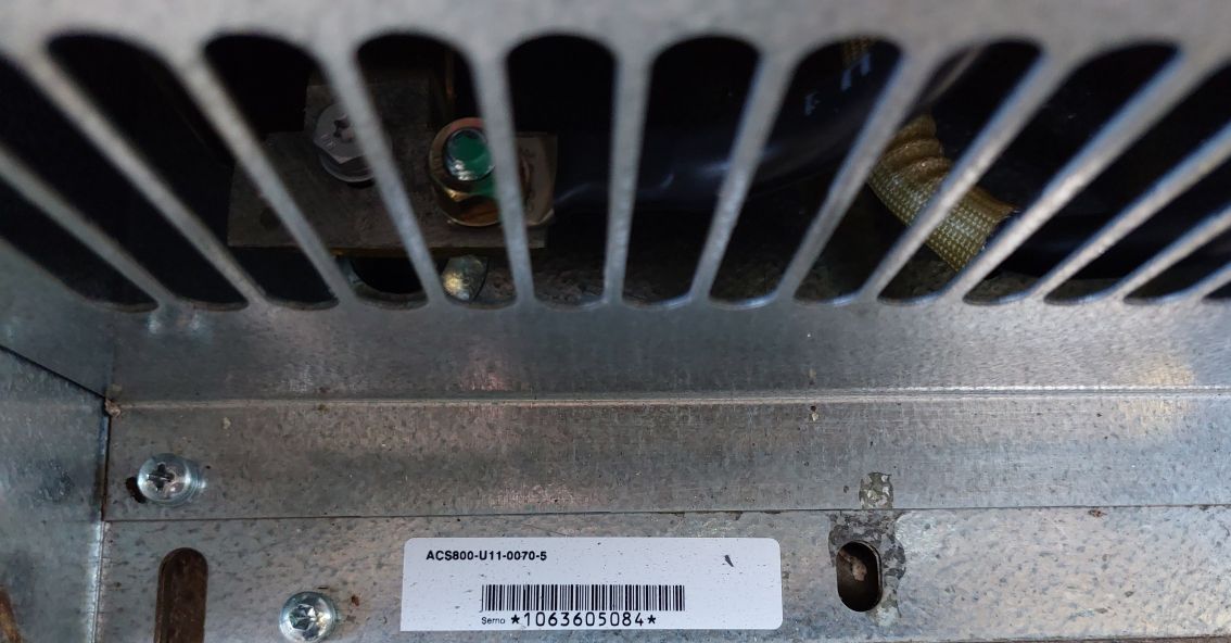 Abb Acs800-u11-0070-5 Drive Control Panel