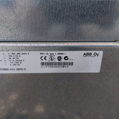 Abb Acs800-u11-0070-5 Drive Control Panel