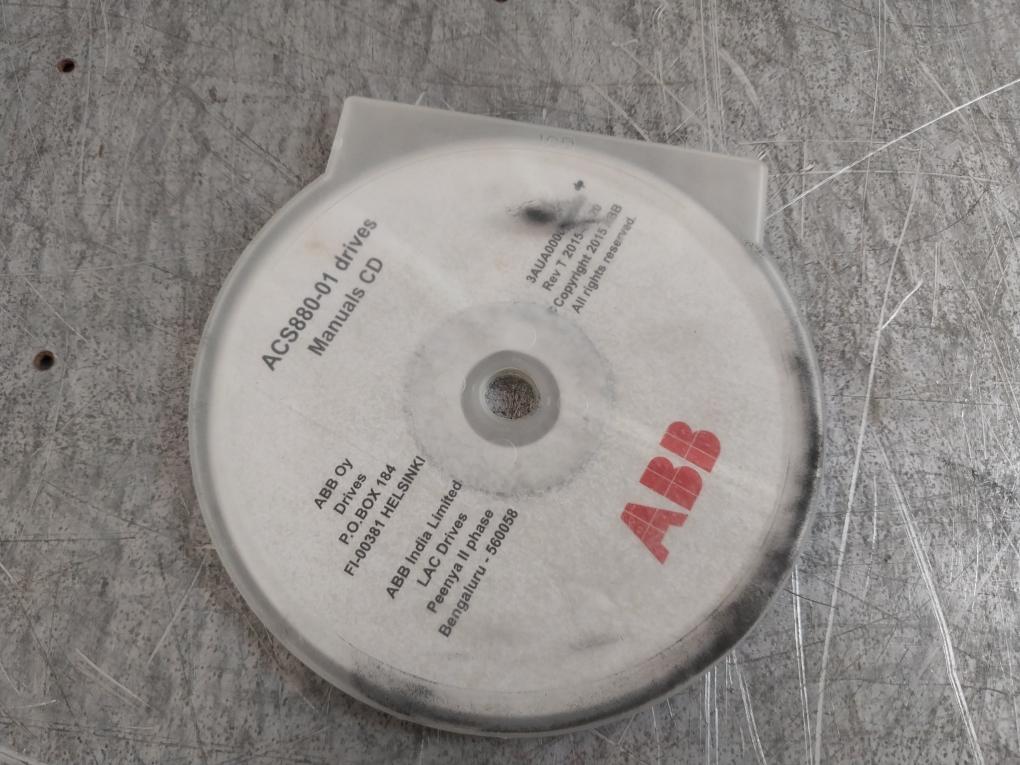 Abb Acs880-01-169A-3 Ac Inverter Drive 400 Vac 169A 50/60Hz