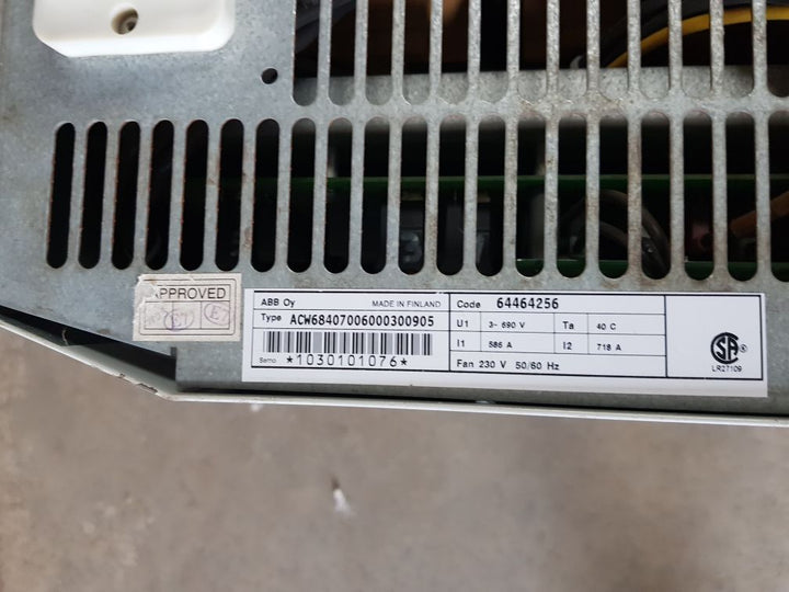 Abb Acs 600 Ac Drive