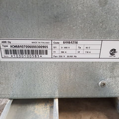 Abb Acs 600 Ac Drive