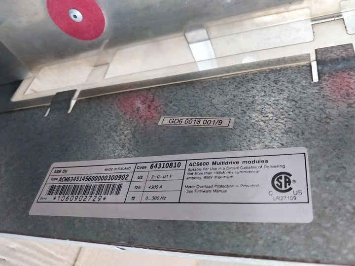 Abb Acw6441390600000300900, Acs600 Multidrive Module