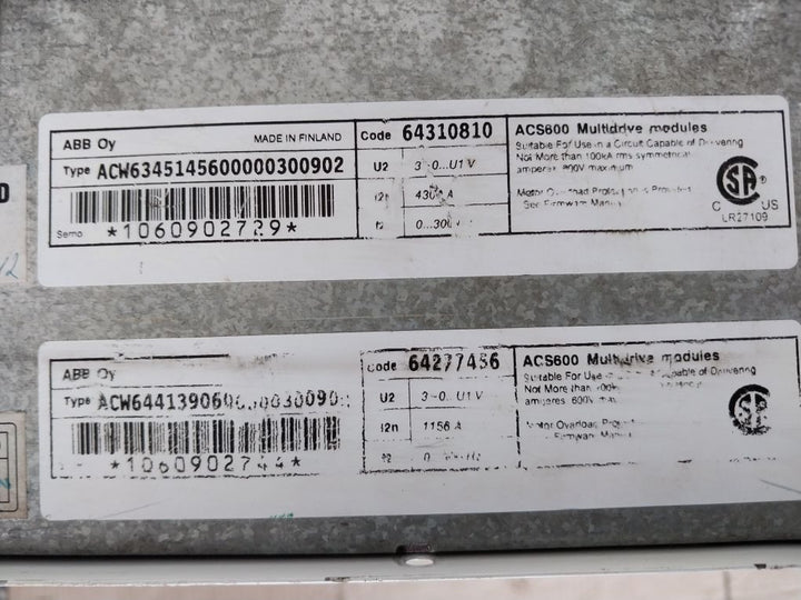 Abb Acw6441390600000300900 Multidrive Modules 