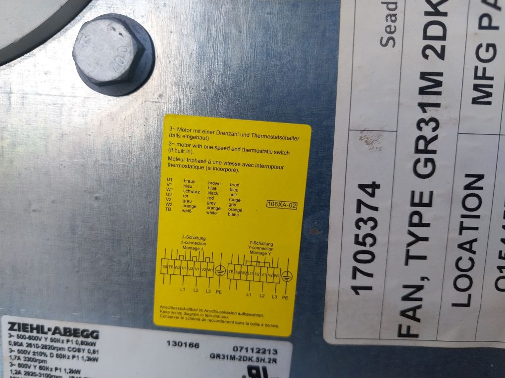 Abb Acs 600 Ac Variable Frequency Drive Acw6842600600000300