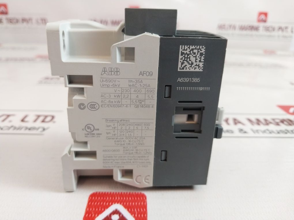 Abb Af09-30-10-12 Contactor Asbl137001R1210