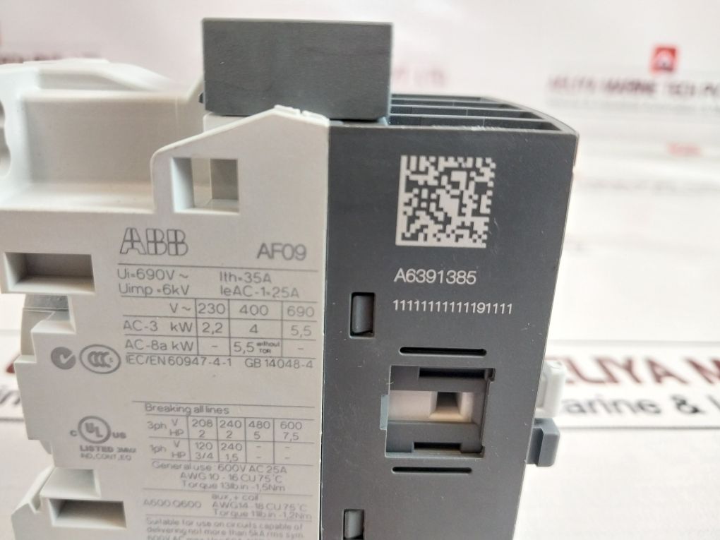 Abb Af09-30-10-12 Contactor Asbl137001R1210