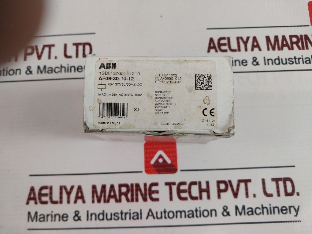 Abb Af09-30-10-12 Contactor Asbl137001R1210