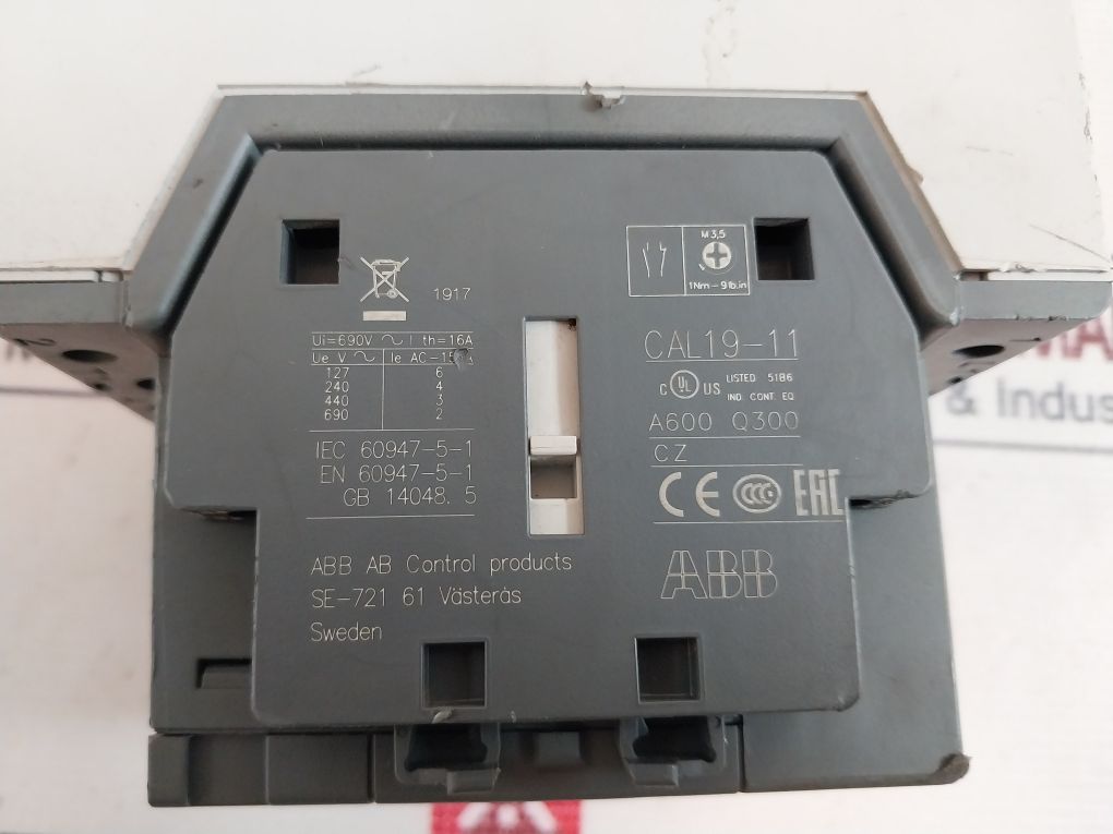 Abb Af116-30 Contactor 1Sfc100003M0201