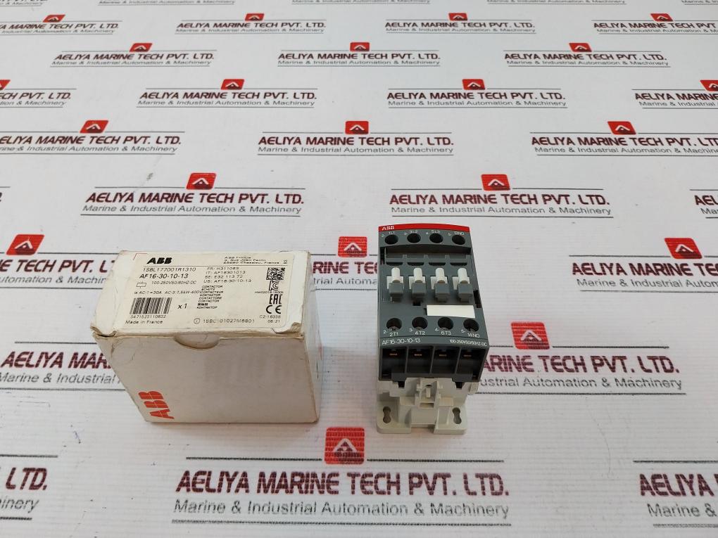 Abb Af16-30-10-13 Contactor 30A 600Vac 50/60Hz