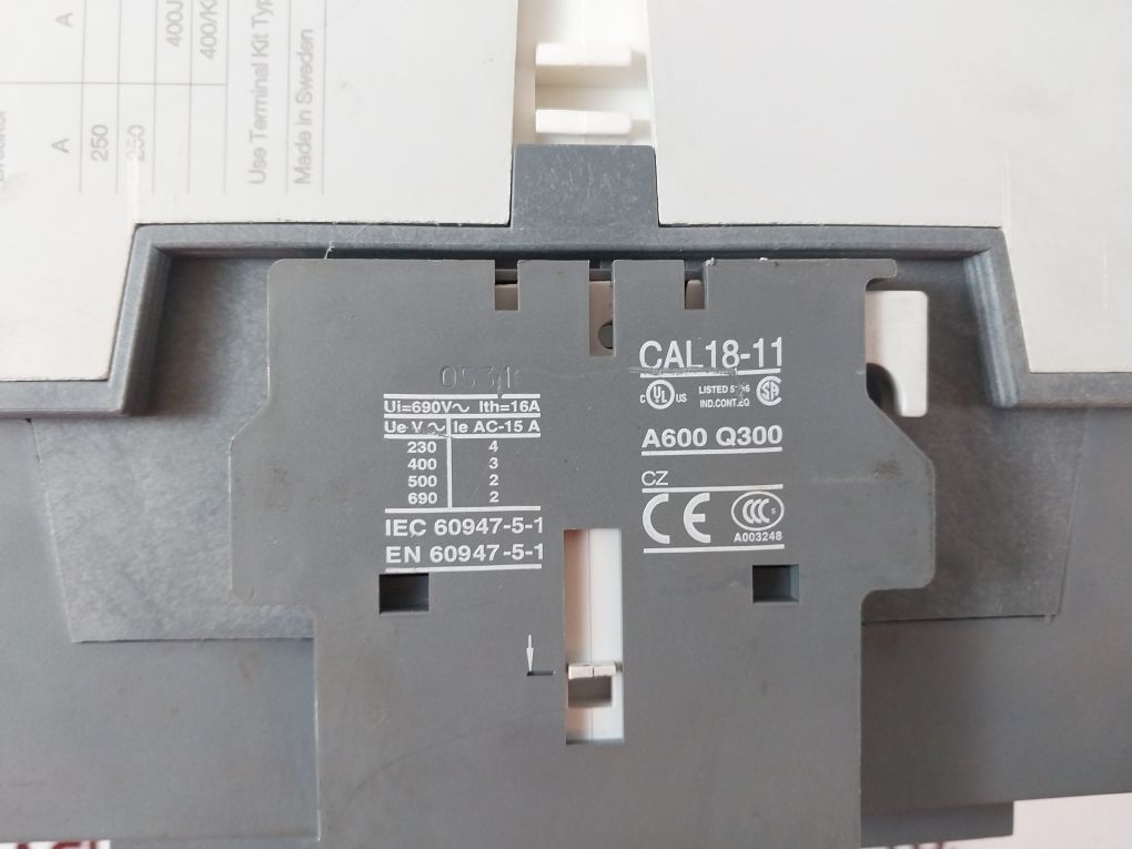Abb Af185-30 Contactor