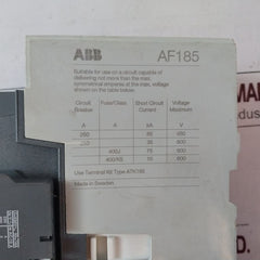 Abb Af185-30 Contactor
