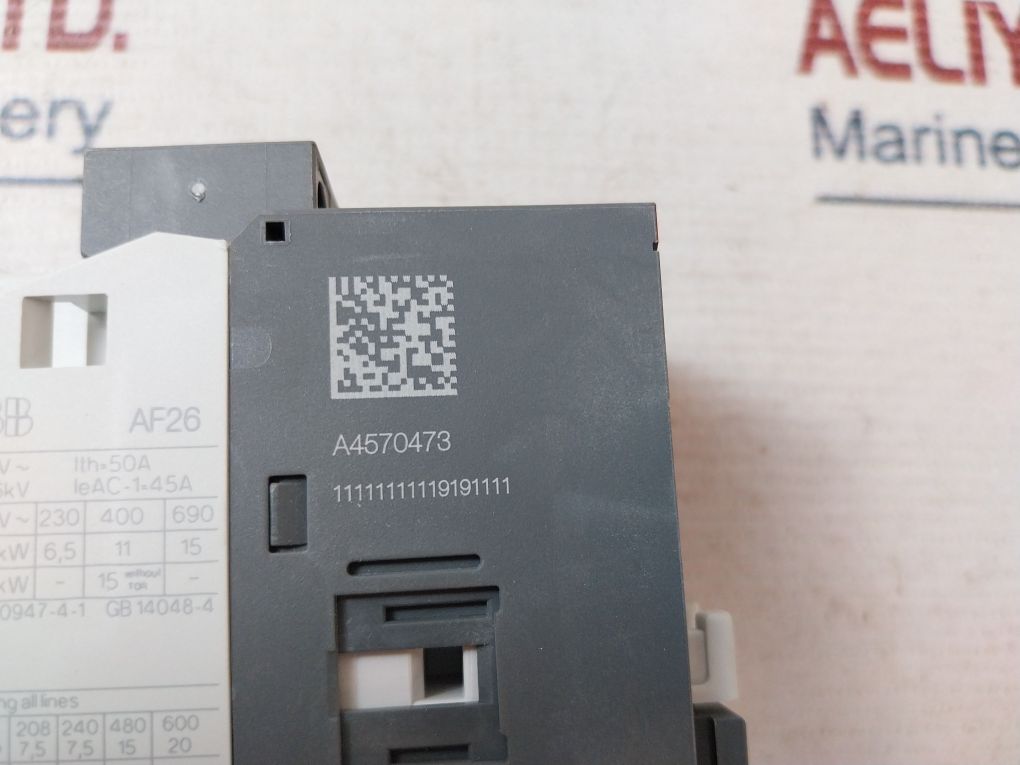 Abb Af26-30-00-12 Contactor 50/60Hz