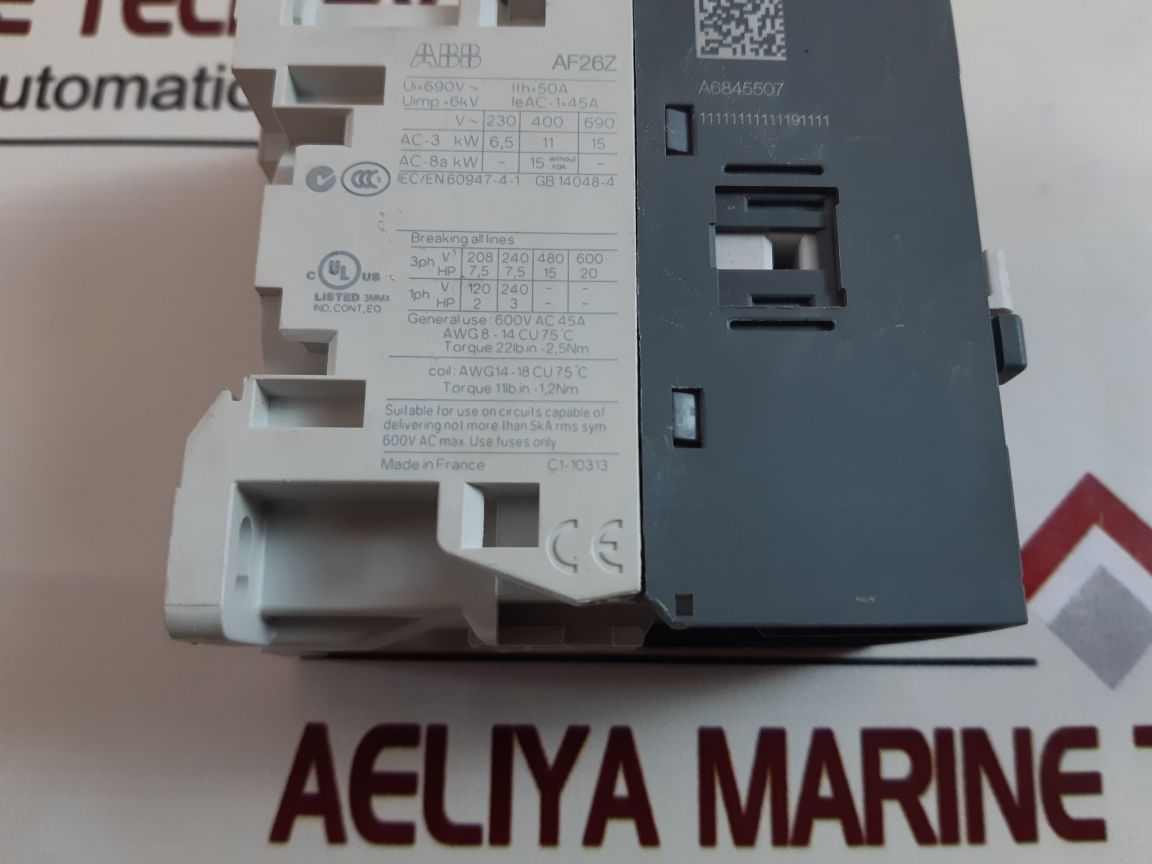 Abb af26z-30-00-22 contactor
