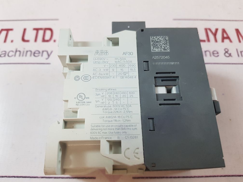 Abb Af30-30-00-14 Contactor
