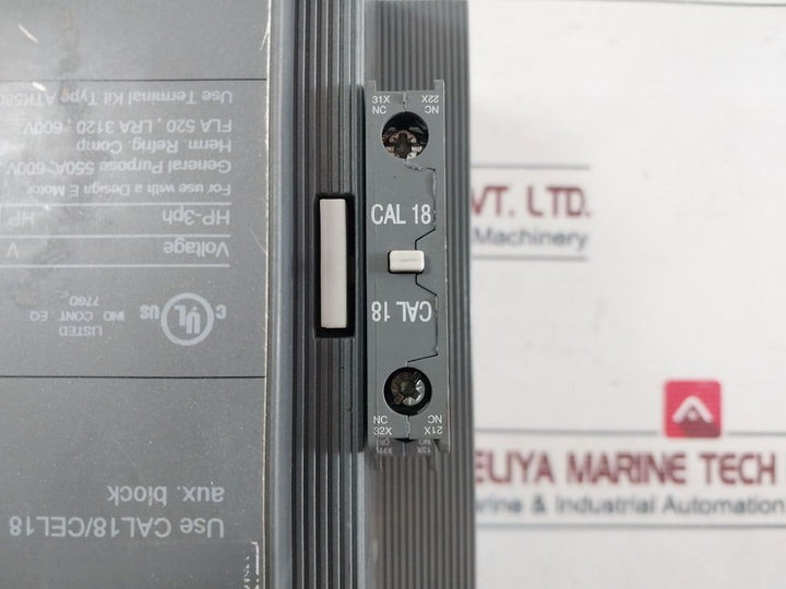 Abb Af400-30 Contactor 550A 600V Ac
