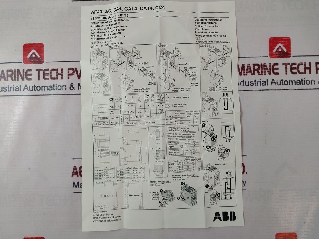 Abb Af52-30-22-13 Contactor
