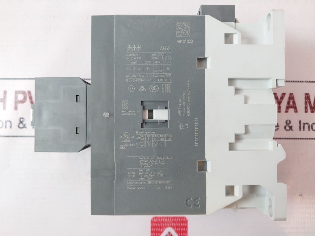 Abb Af52-30-22-14 Contactor 1Sbl367001R1422
