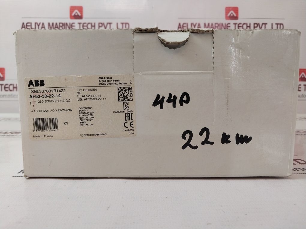 Abb Af52-30-22-14 Contactor 1Sbl367001R1422