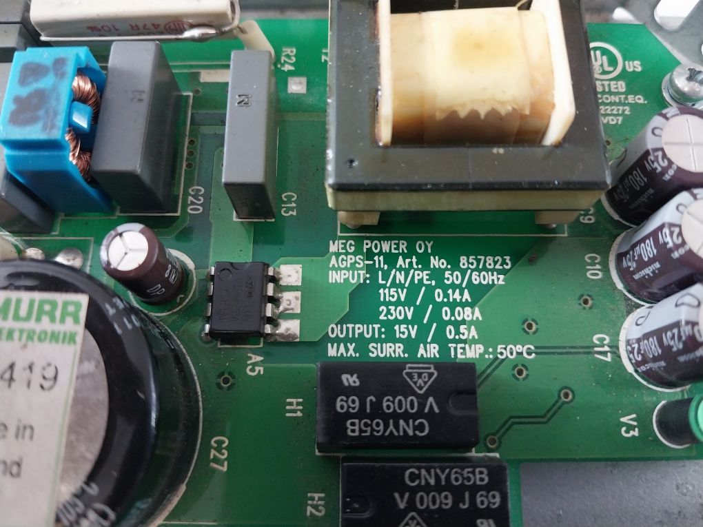 Abb Agps11C Inverter Protection Board