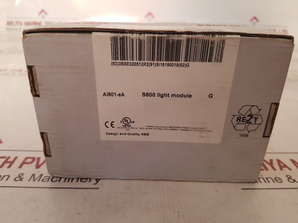 Abb Ai801-ea Analog Input S800 Light Module