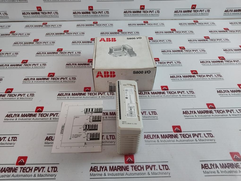 S800 Module Lock Abb Ai810 S800 I/O Analog Input Module 3Bse008516R1 – Aeliya Marine Tech
