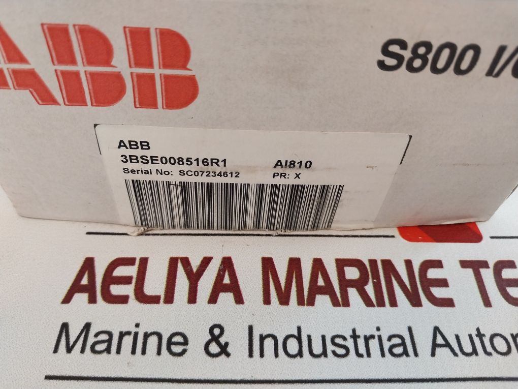 Abb Ai810 3Bse008516R1 Analog Input Module