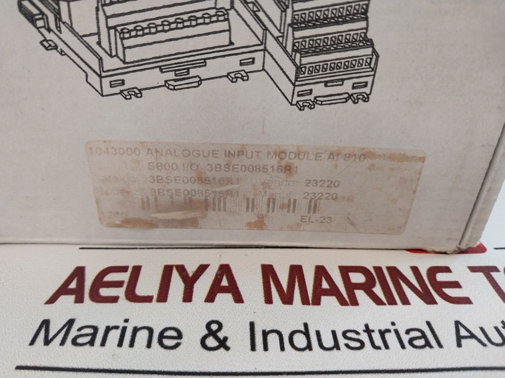 Abb Ai810 3Bse008516R1 Analog Input Module