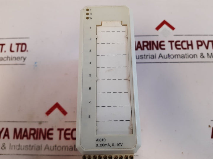 Abb Ai810 3Bse008516R1 Analog Input Module 3Bse013230R1 PrF