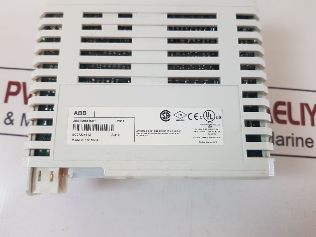 Abb Ai810 3Bse008516R1 Analog Input Module With Tu812V1 3Bse013232R1