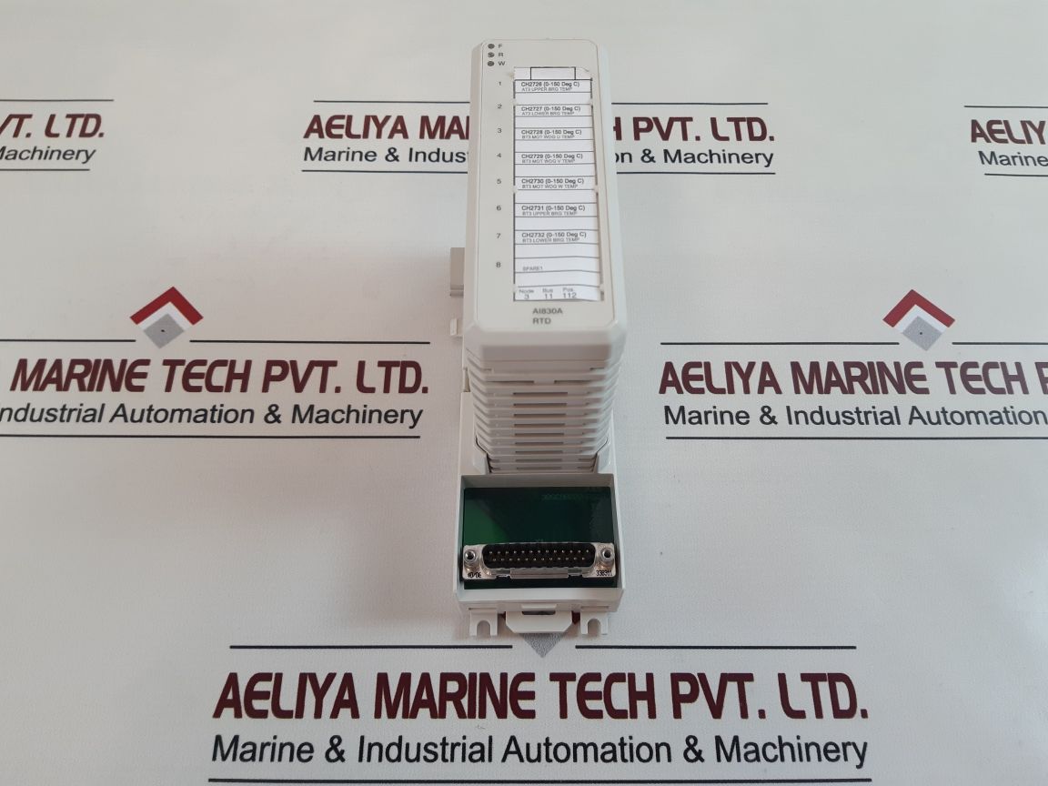 Abb Ai830A 3Bse040662R1 Analog Input Module With 3Bse013232R1 Termination Unit
