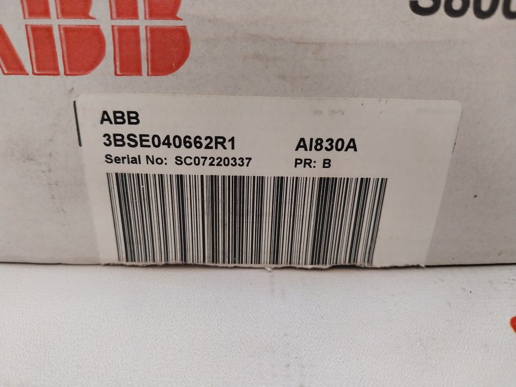 Abb Ai830A Analog Input Module 3Bse040662R1