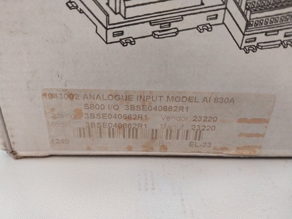 Abb Ai830A Analog Input Module 3Bse040662R1