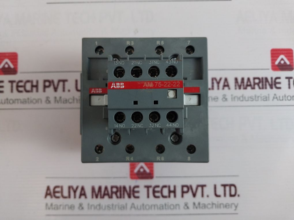 Abb Am75-22-22 Contactor-motor Protection 110Vdc