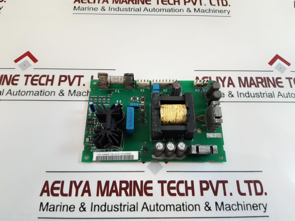Abb Apow-01 Power Supply Board 64493647D
