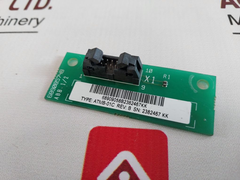 Abb Atmb-01C Rev: B Temperature Measuring Board 68908574B