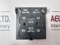 Abb Auxiliary Contact Block Nema A600 P600 600 V Ac