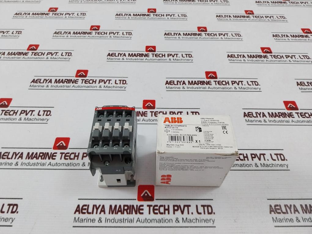 Abb Ax12-30-10 Contactor 25A 1Sbb902529P1101