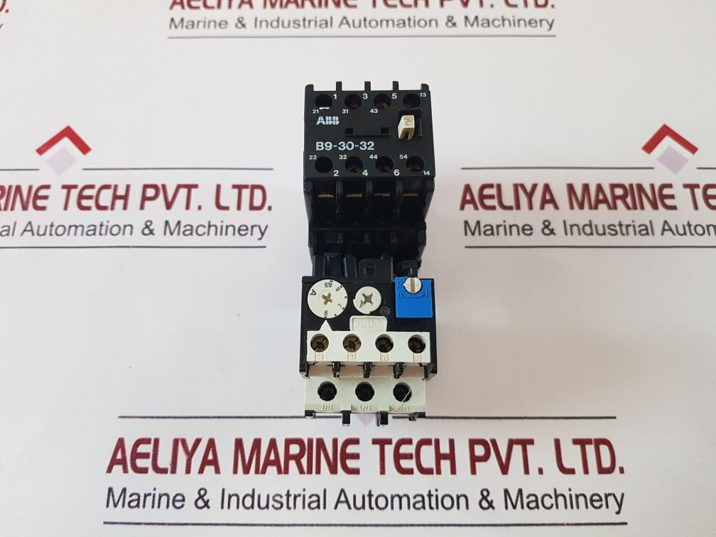Abb B9-30-32 Contactor With T25 Du Thermal Overload Relay
